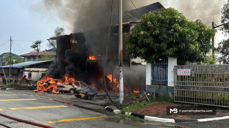 Rumah terbakar di Sitiawan ragut nyawa dua beradik