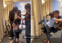 “Meriah dah rumah YB!”, gelagat Syed Saddiq, Bella buat ramai tersenyum "Meriah dah rumah YB!", gelagat Syed Saddiq, Bella buat ramai tersenyum