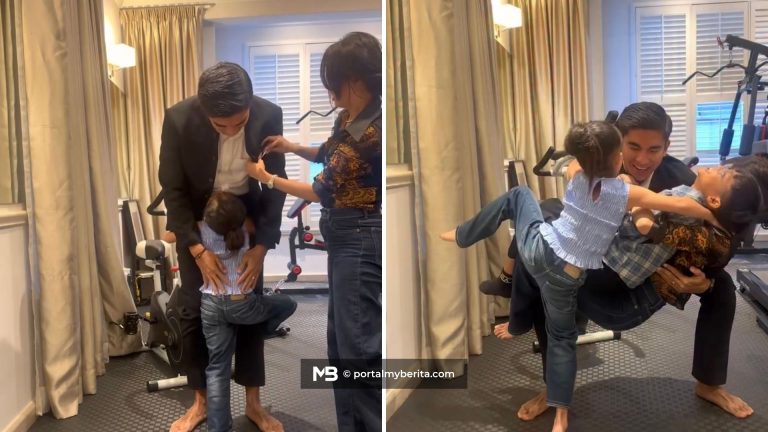 “Meriah dah rumah YB!”, gelagat Syed Saddiq, Bella buat ramai tersenyum