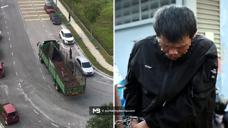 Suspek bawa lari lori hijau direman, ada 27 rekod jenayah dan dadah