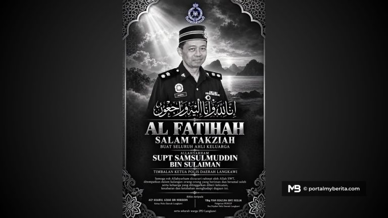Timbalan Ketua Polis Langkawi disahkan meninggal dunia